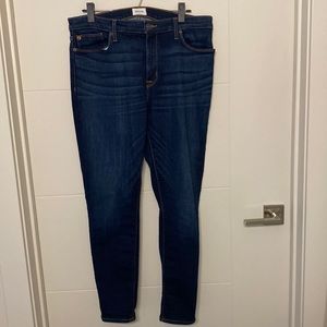Dark Wash Skinny Hudson Jeans